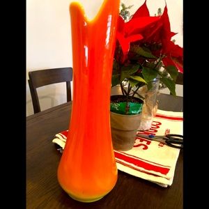 COPY - Vintage handblown Fayatte vase